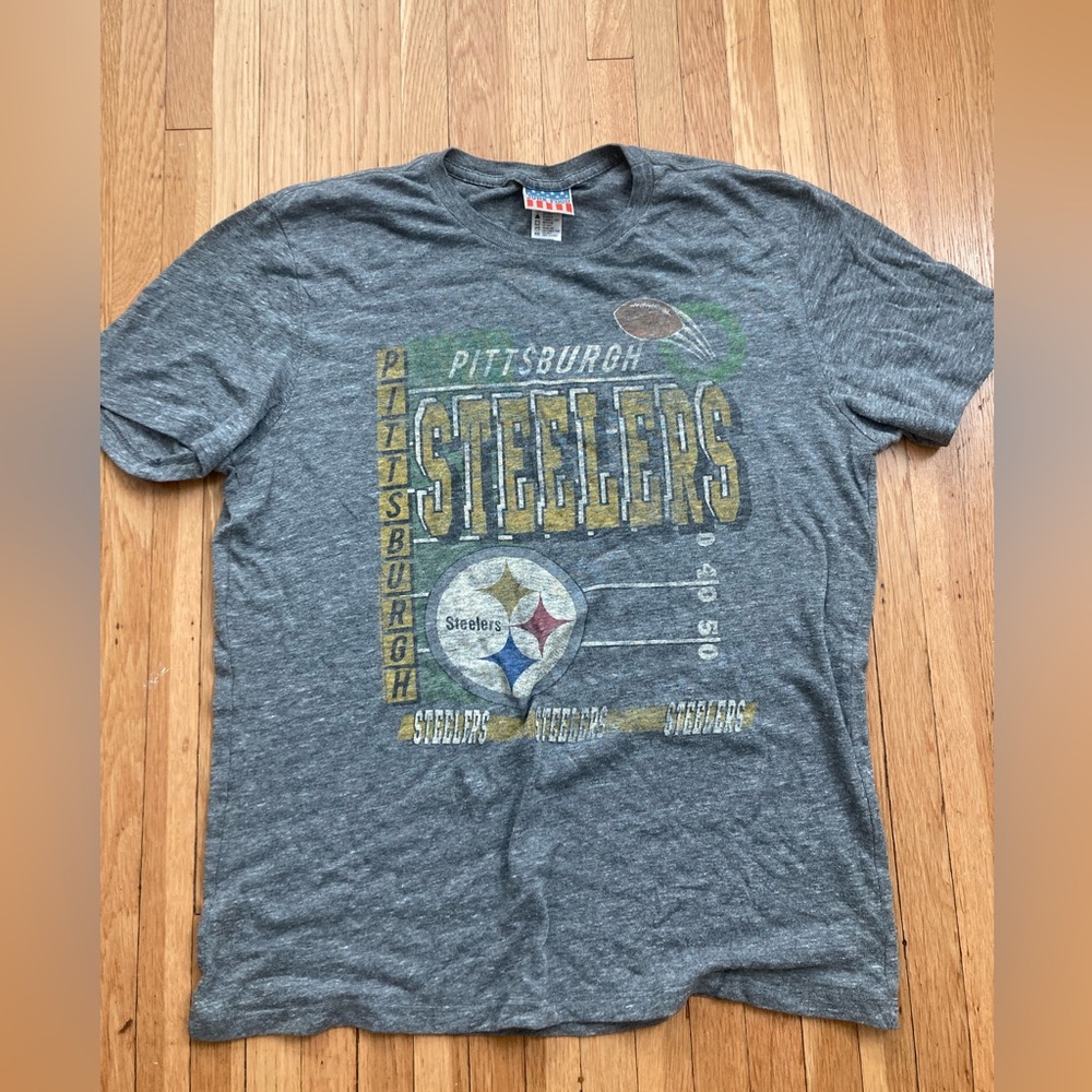 Vintage Pittsburgh Steelers t-shirt grey M